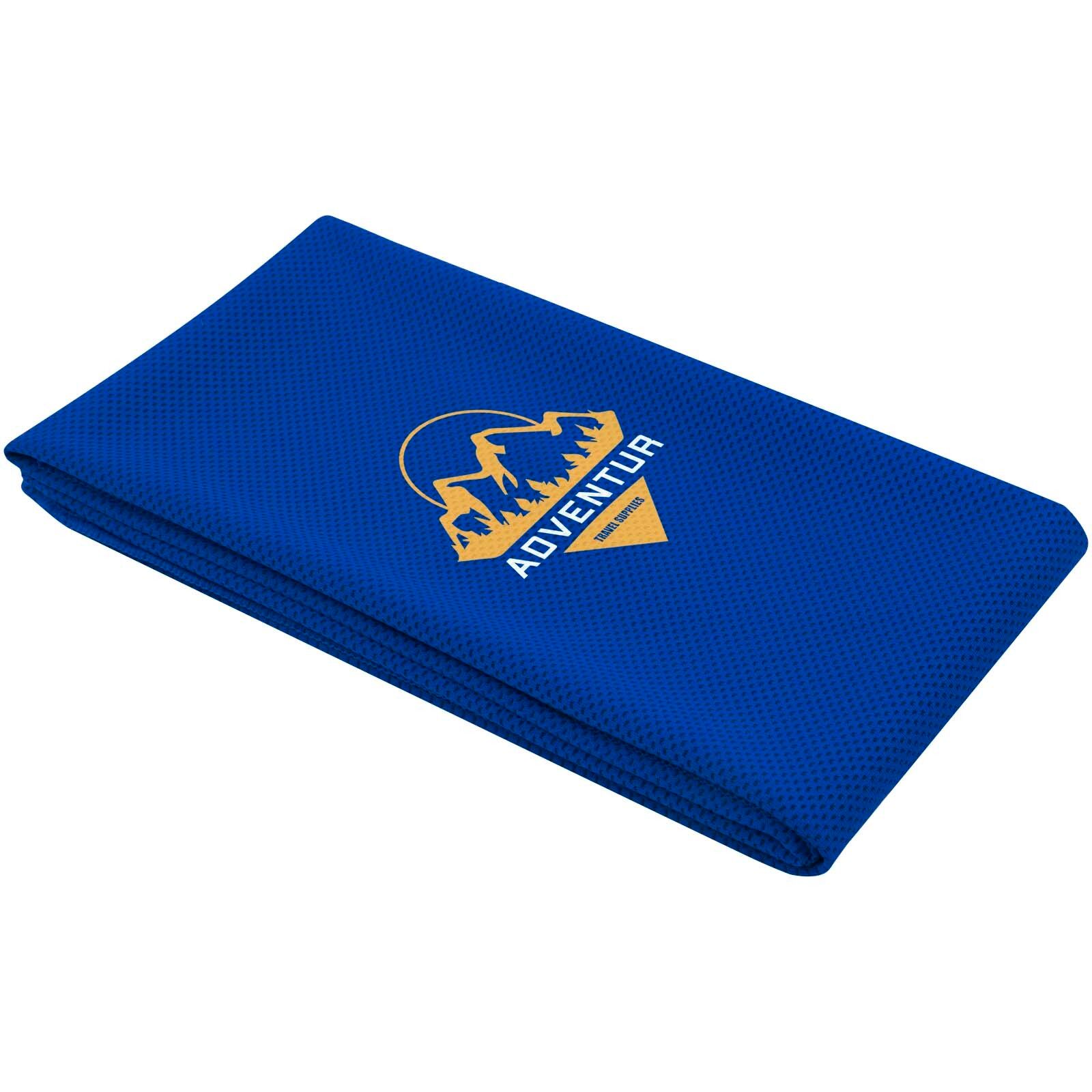 Althea Sporthandtuch 50 × 100 cm - royalblau-258