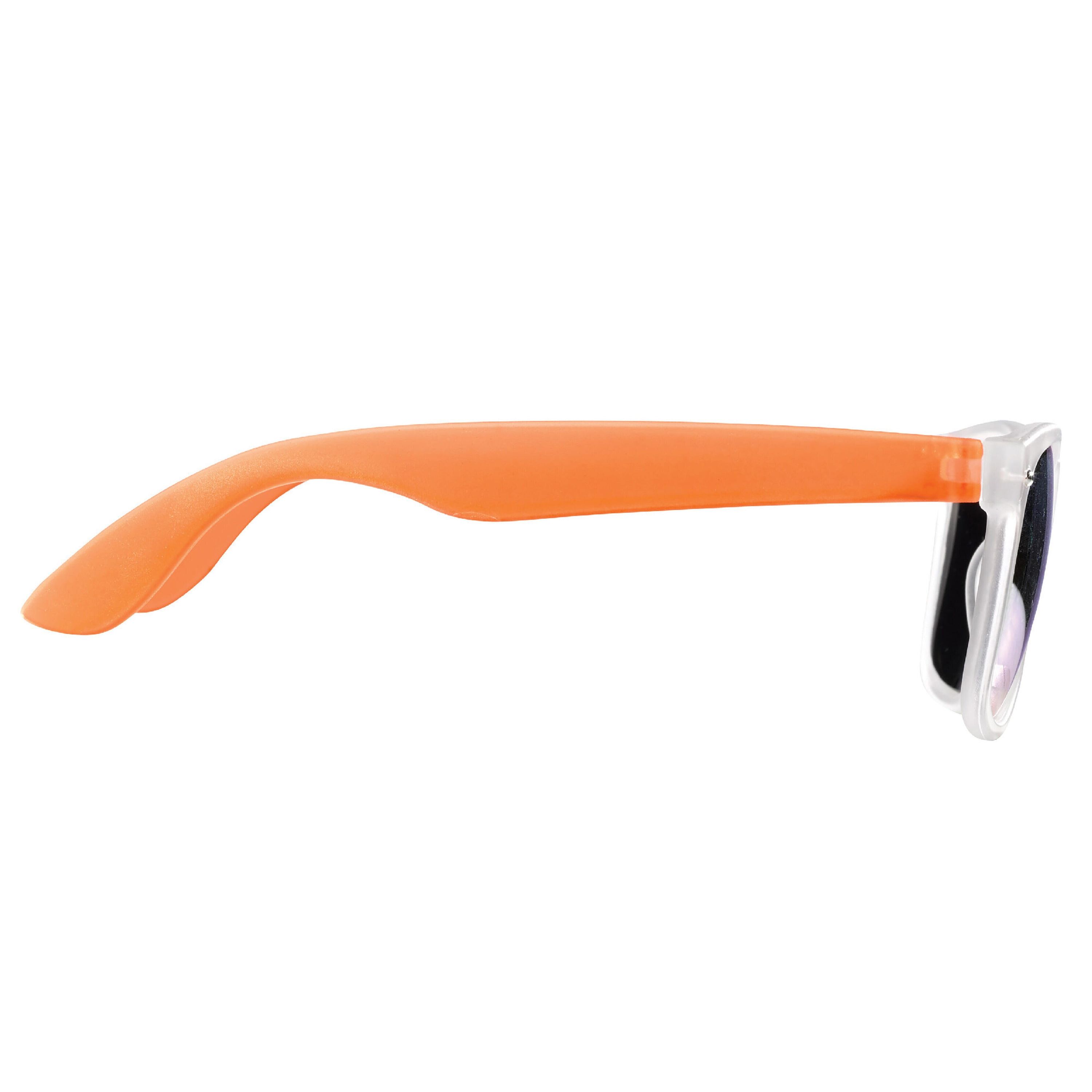 Sonnenbrille Bradley UV400 - transparent  -  orange-479