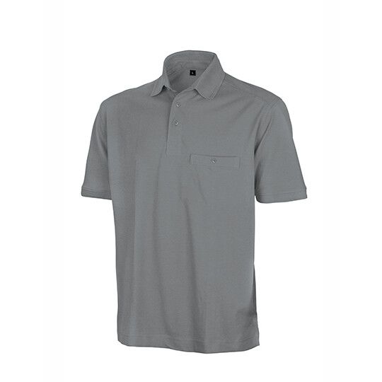 Apex Pocket Polo Shirt - workguard grey-888