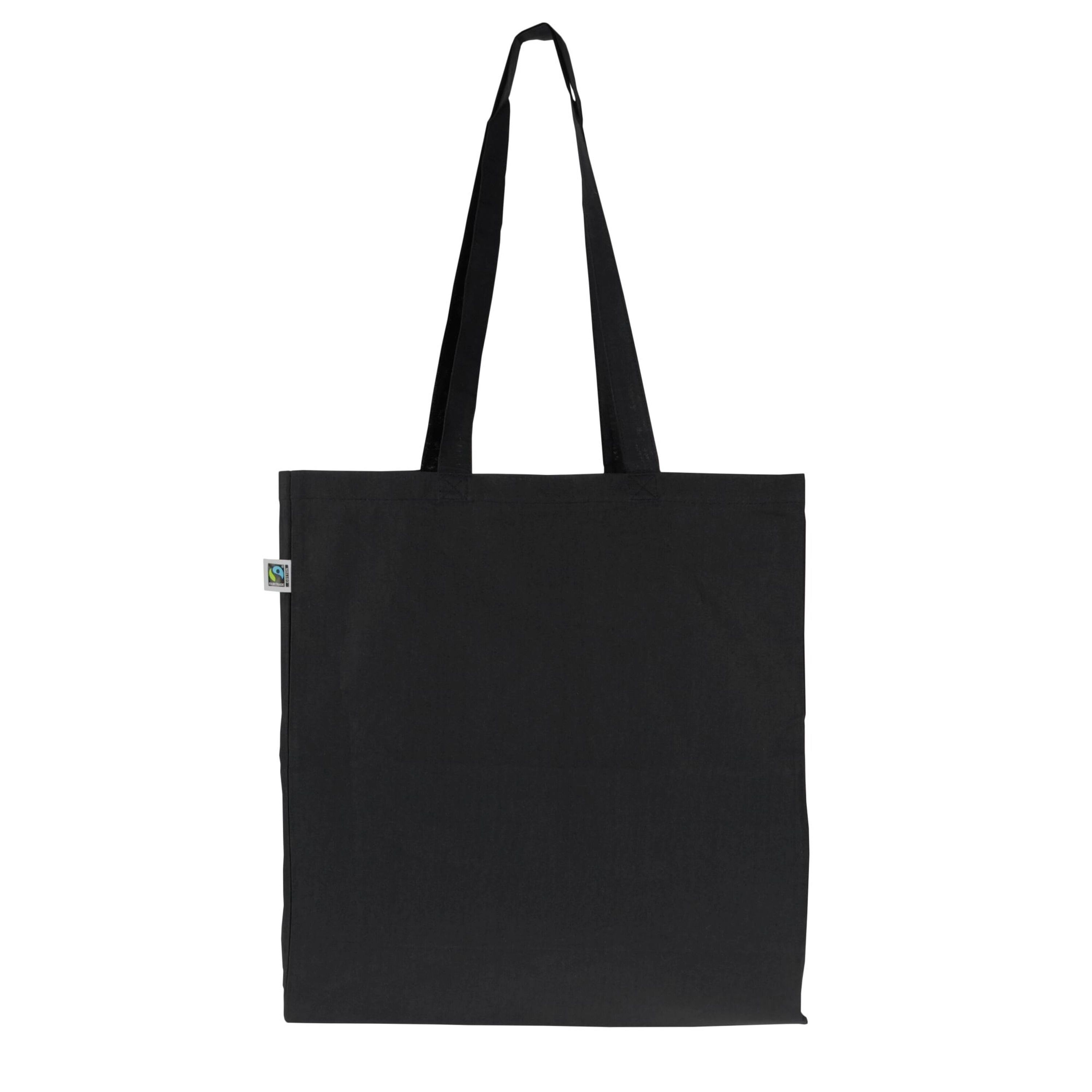 Tasche Fairtrade 140g 38x10x42 - schwarz-409