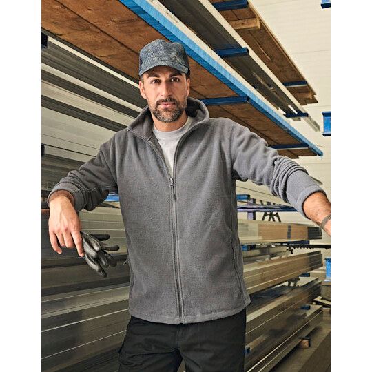 Men´s Full Zip Outdoor Fleece - black-938