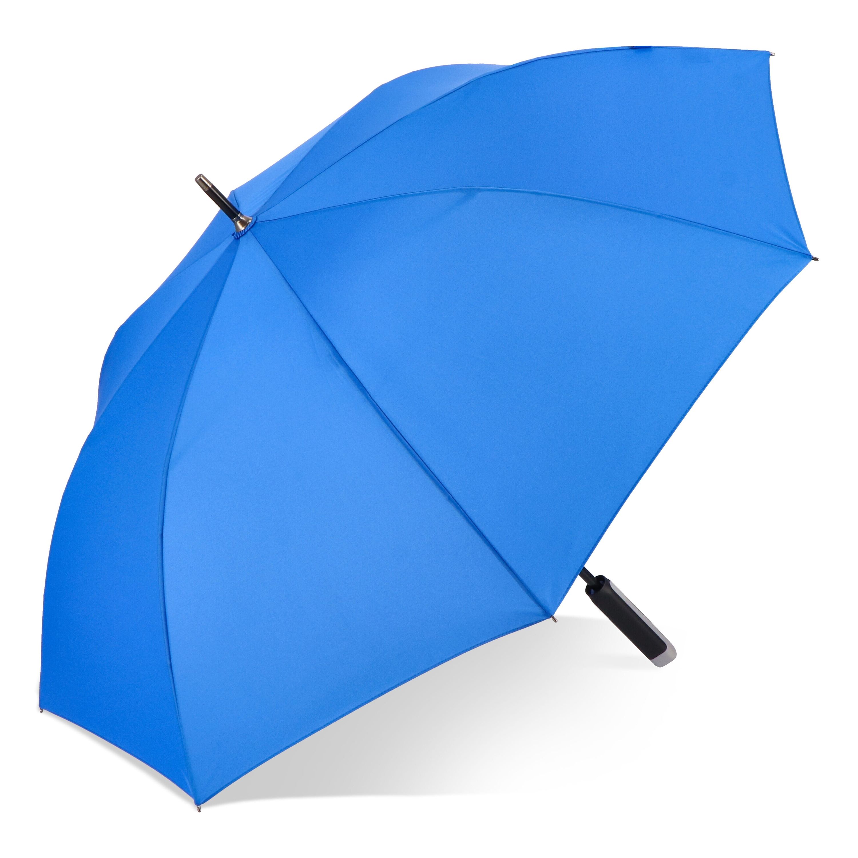 Emerantia 190T Pongee 23 Stockschirm Auto offen - blau-591