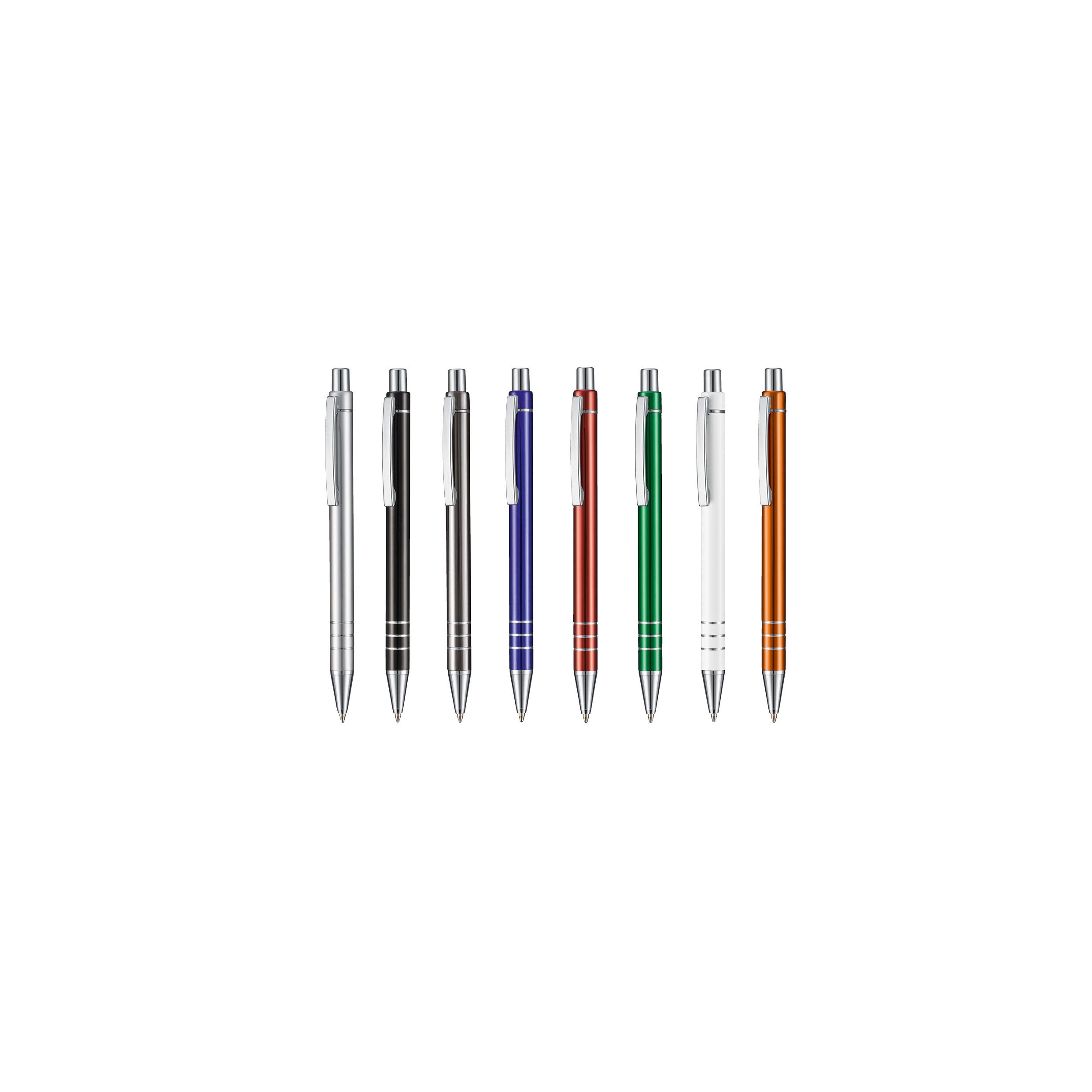 Kugelschreiber GLANCE SILVER - silber-332