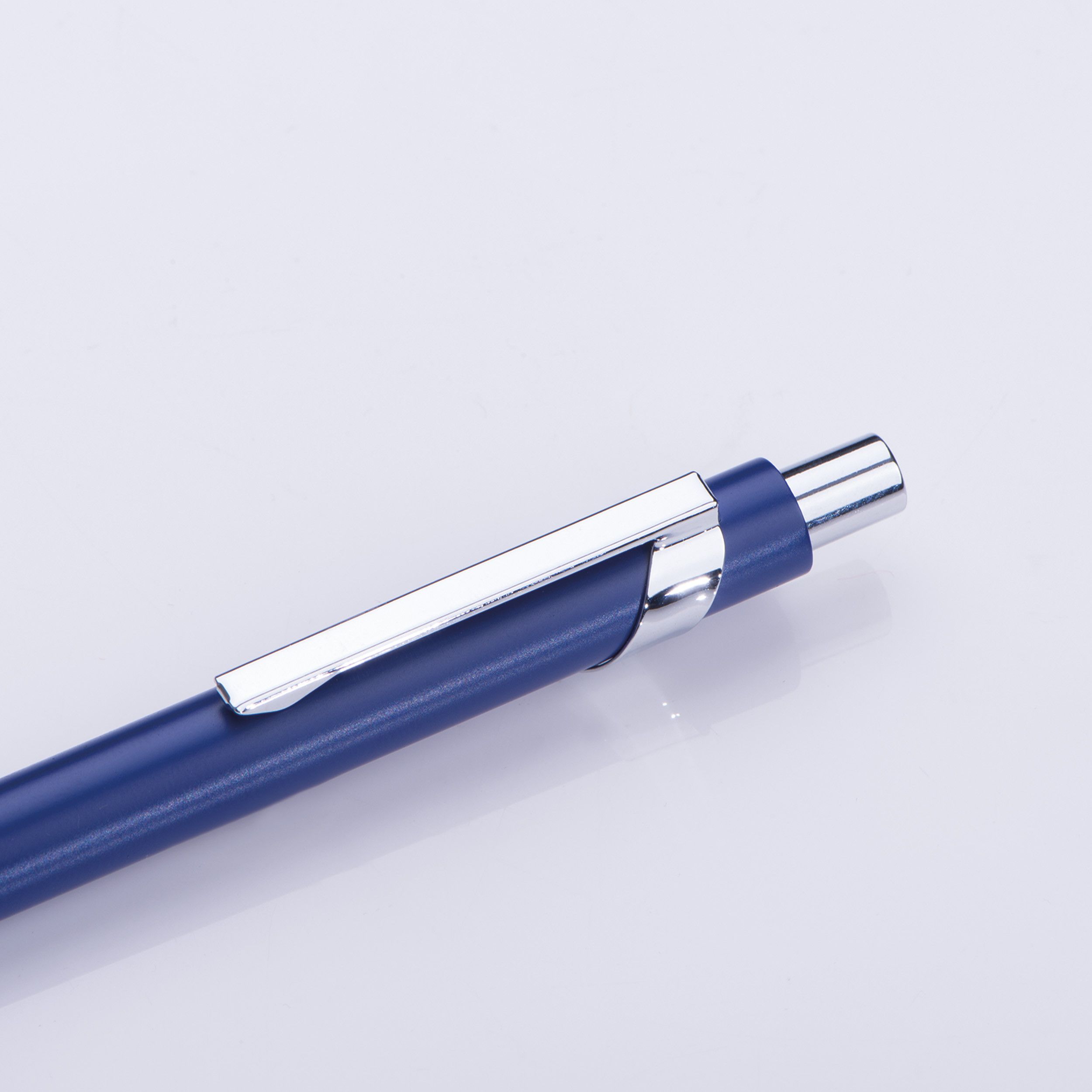 Kugelschreiber aus Metall - blau-760