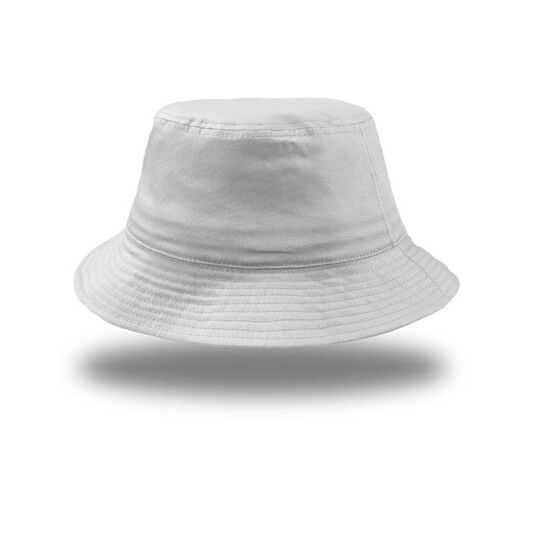 Bucket Cotton Hat - white-282
