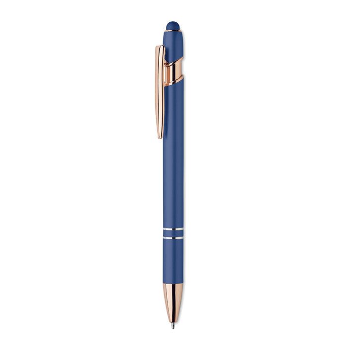 Druckkugelschreiber Aluminium SCRIBBLE - blau-497