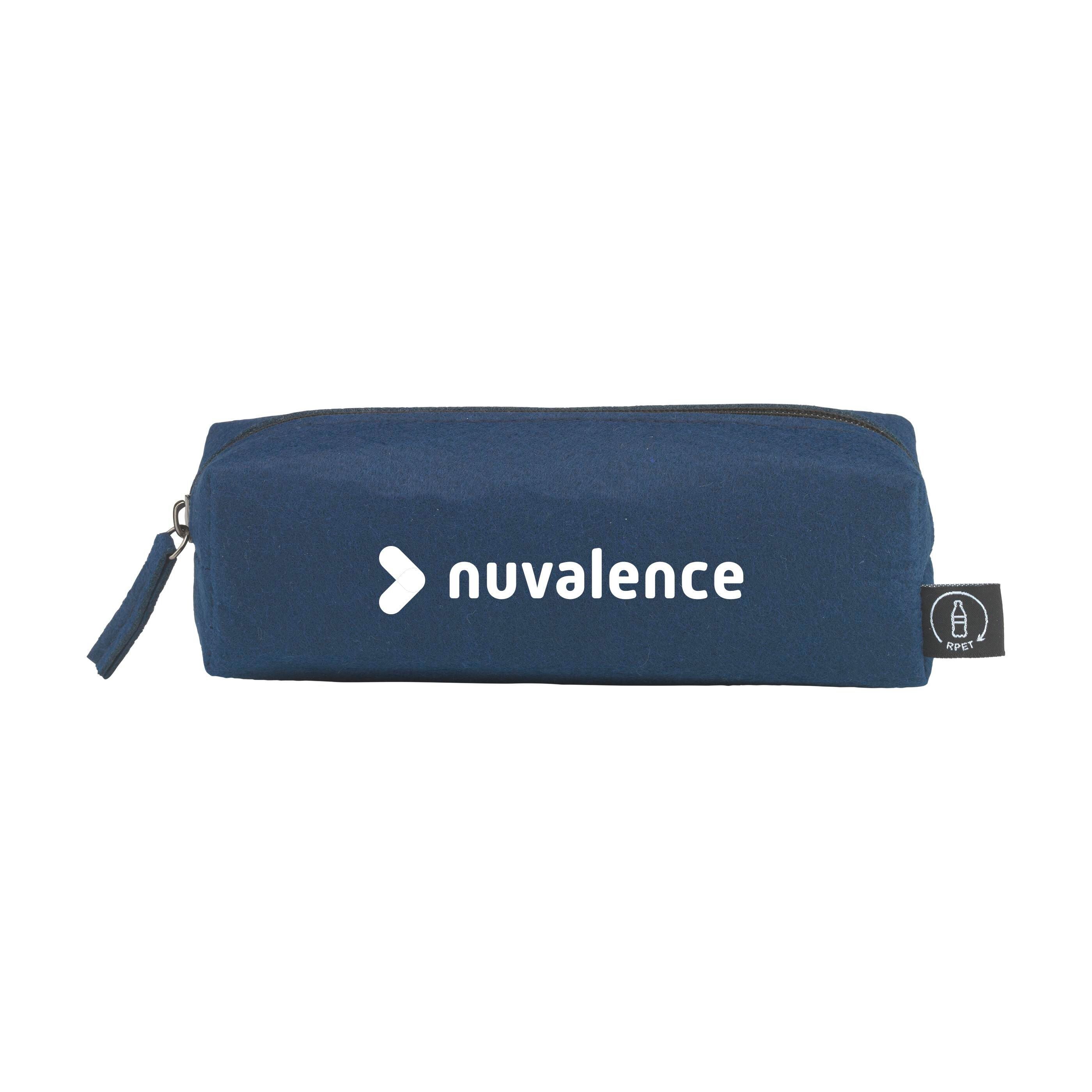 Pencil Case GRS RPET Felt Federmäppchen - dunkel blau-511