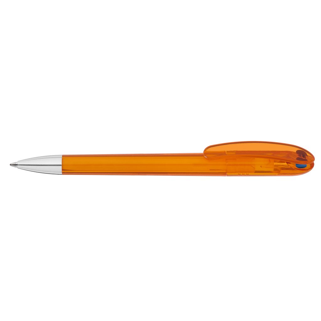 Spot Transparent Si Druckkugelschreiber - orange-809