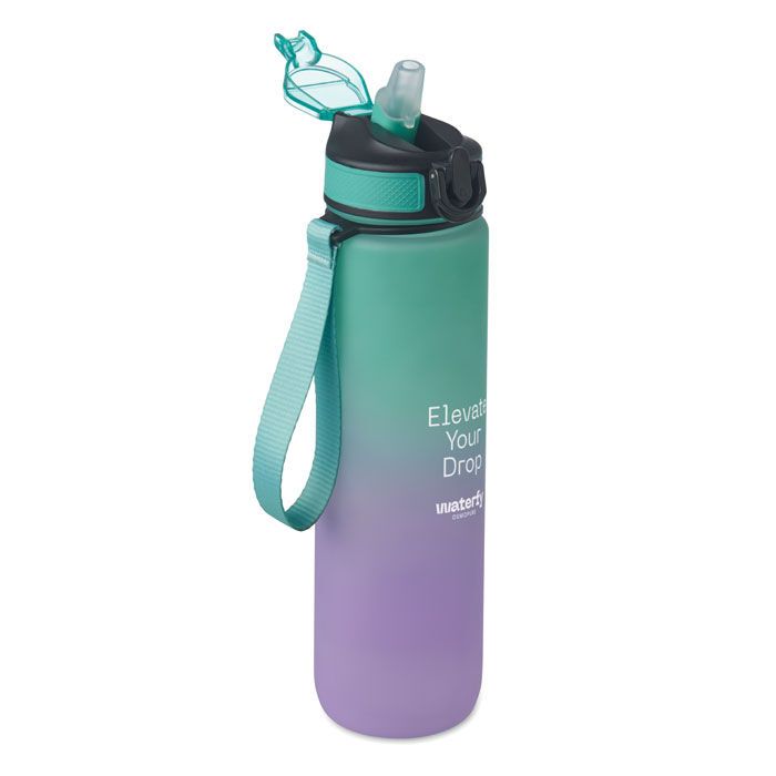 Sport-Trinkflasche RPET 1L ACTIVATE - türkis-423