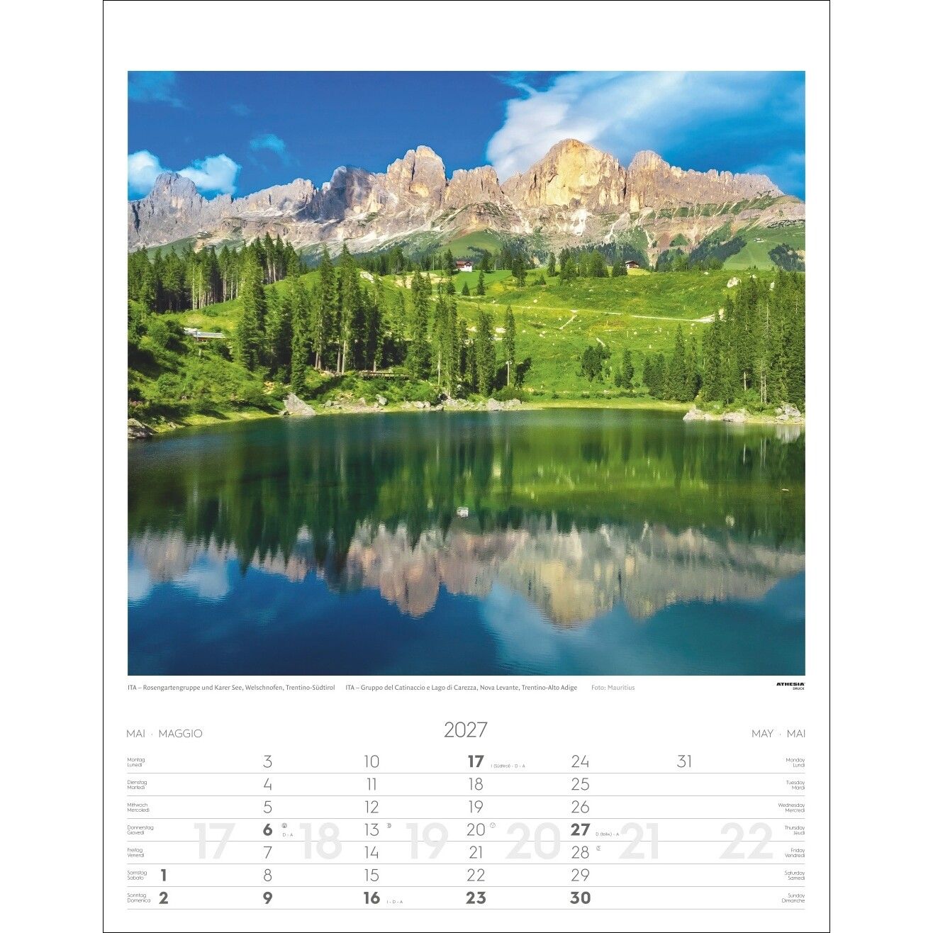 Alpen - Landschaft & Natur Kalender-122
