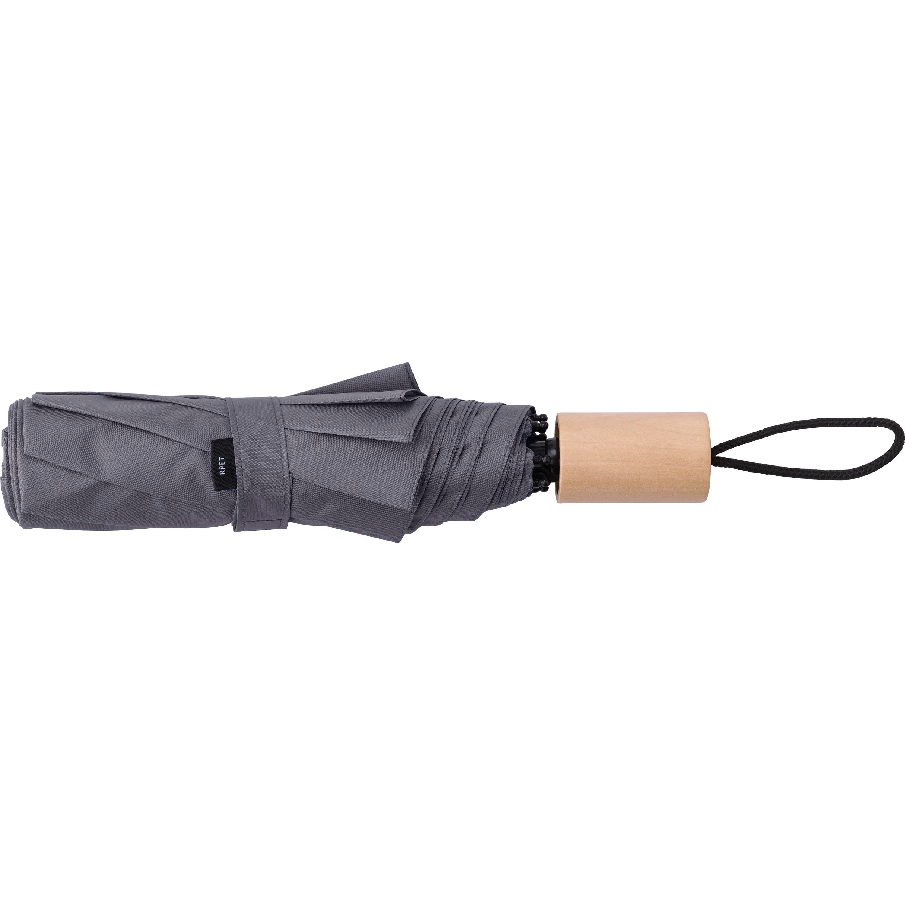 rPET 190T Regenschirm Brooklyn - grau-740