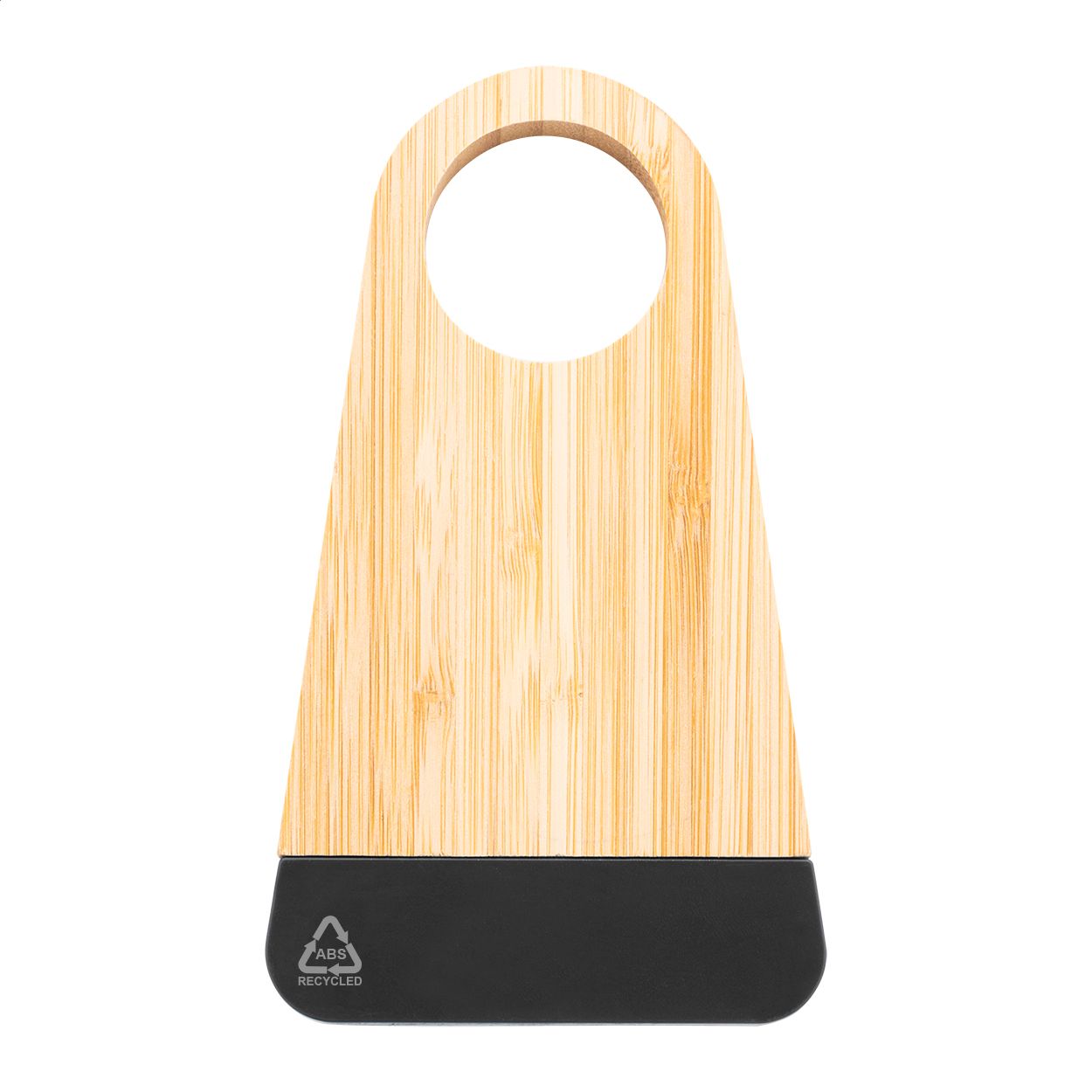 Kyoho Flaschenhalter mit Korkenzieher - natur - schwarz-524