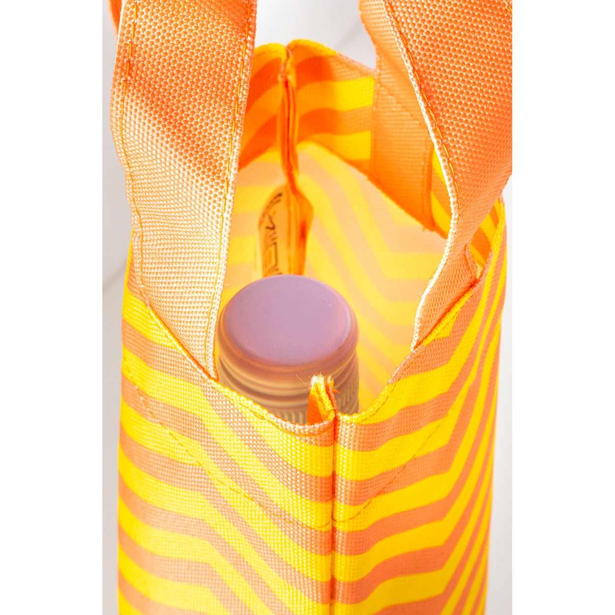 SuboShop Vino individuelle Weintasche, RPET - weiß-460