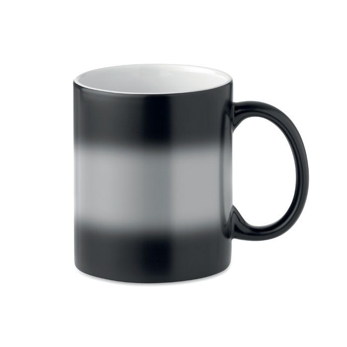 Kaffeebecher mit Farbwechsel 300 ml SUBLIDARK - schwarz-73