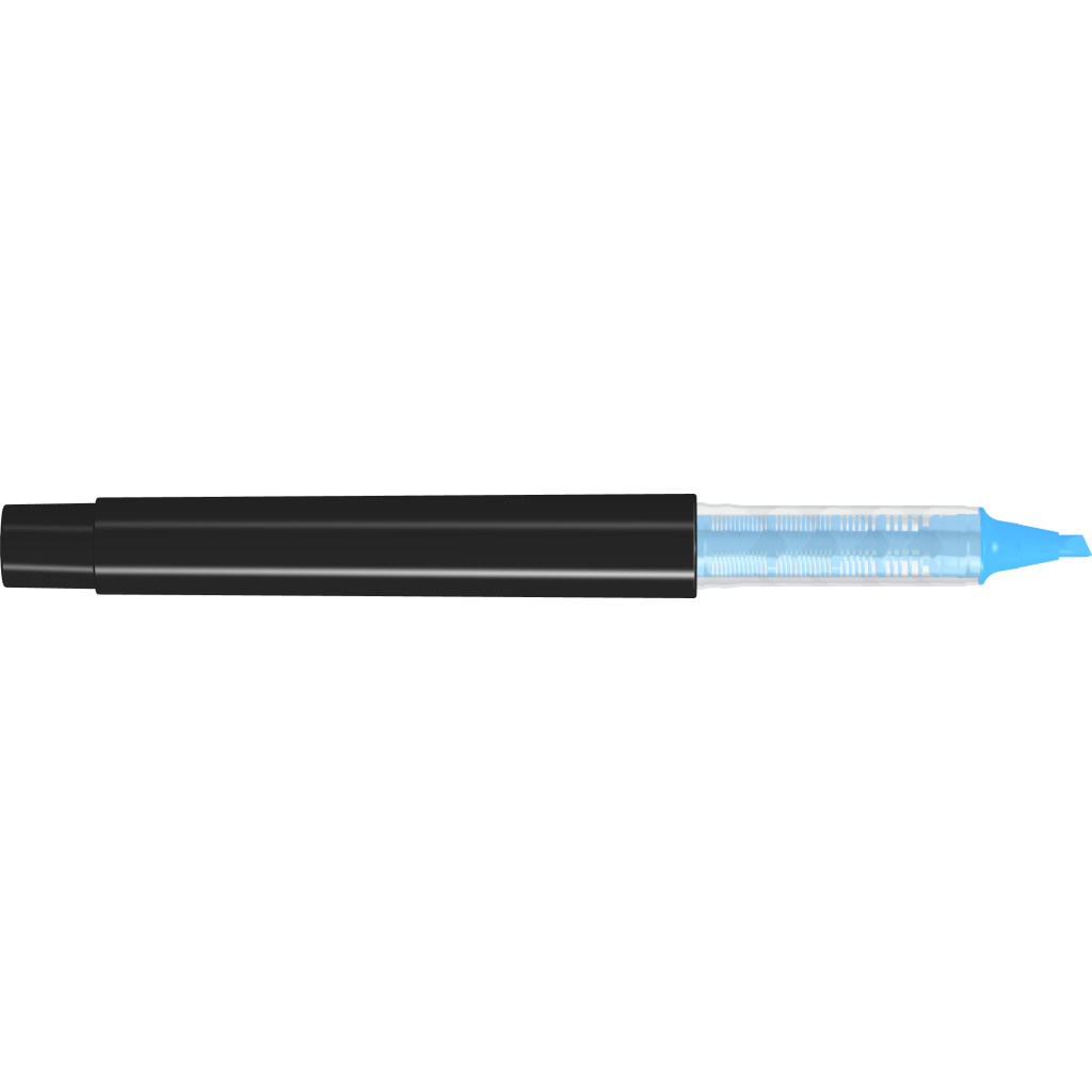 Recycled Pet Pen Pro Liqeo Textmarker - neonblau-670