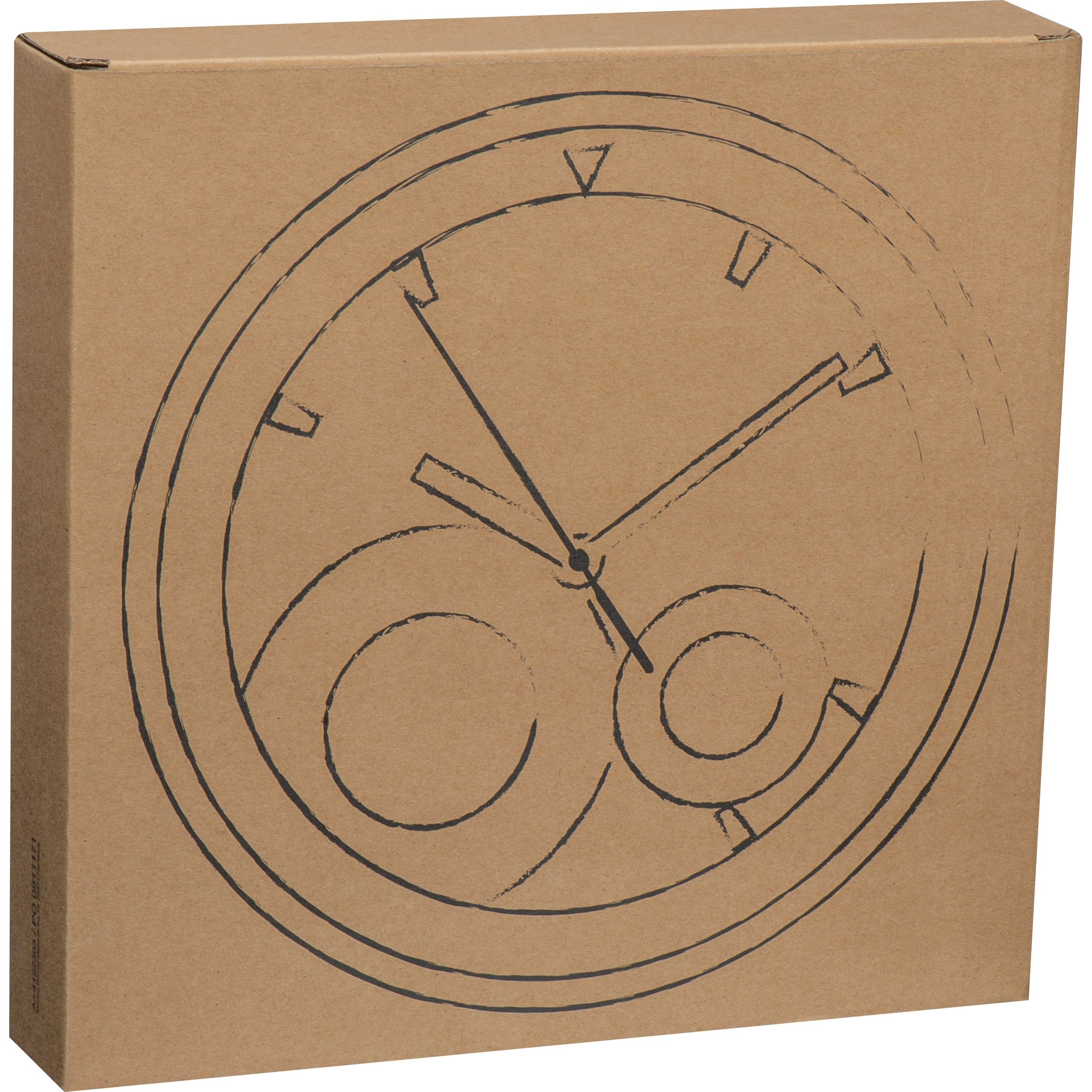 Wanduhr mit Hygro - und Thermometer - schwarz-624
