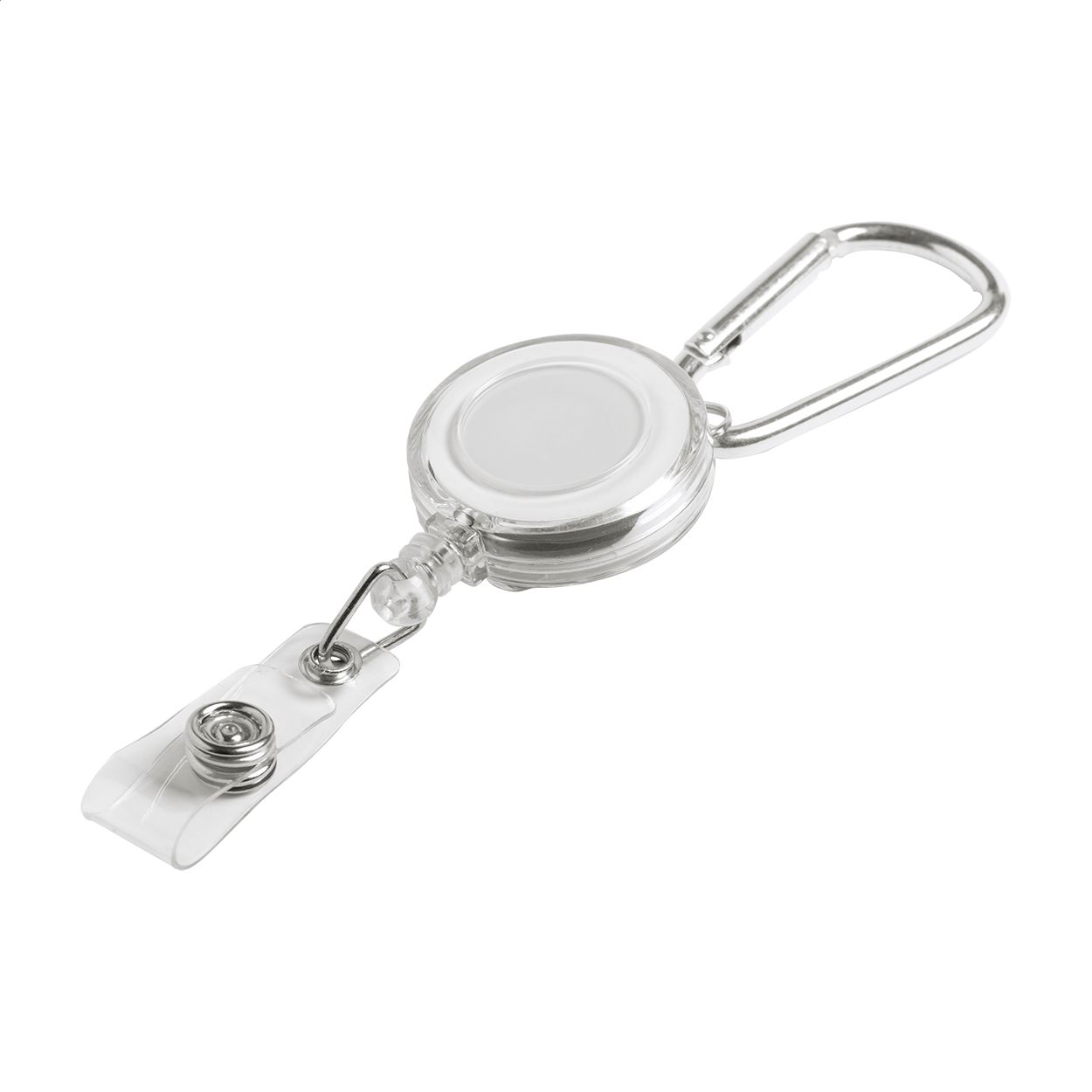 Ausweishalter Bosur - weiß - silber-933