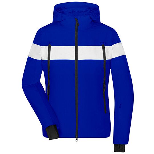 electric blue - white - black