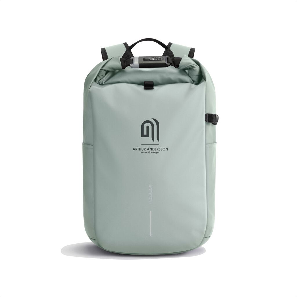 Urban wasserabweisender Anti-Diebstahl Rucksack - iceberg green-677