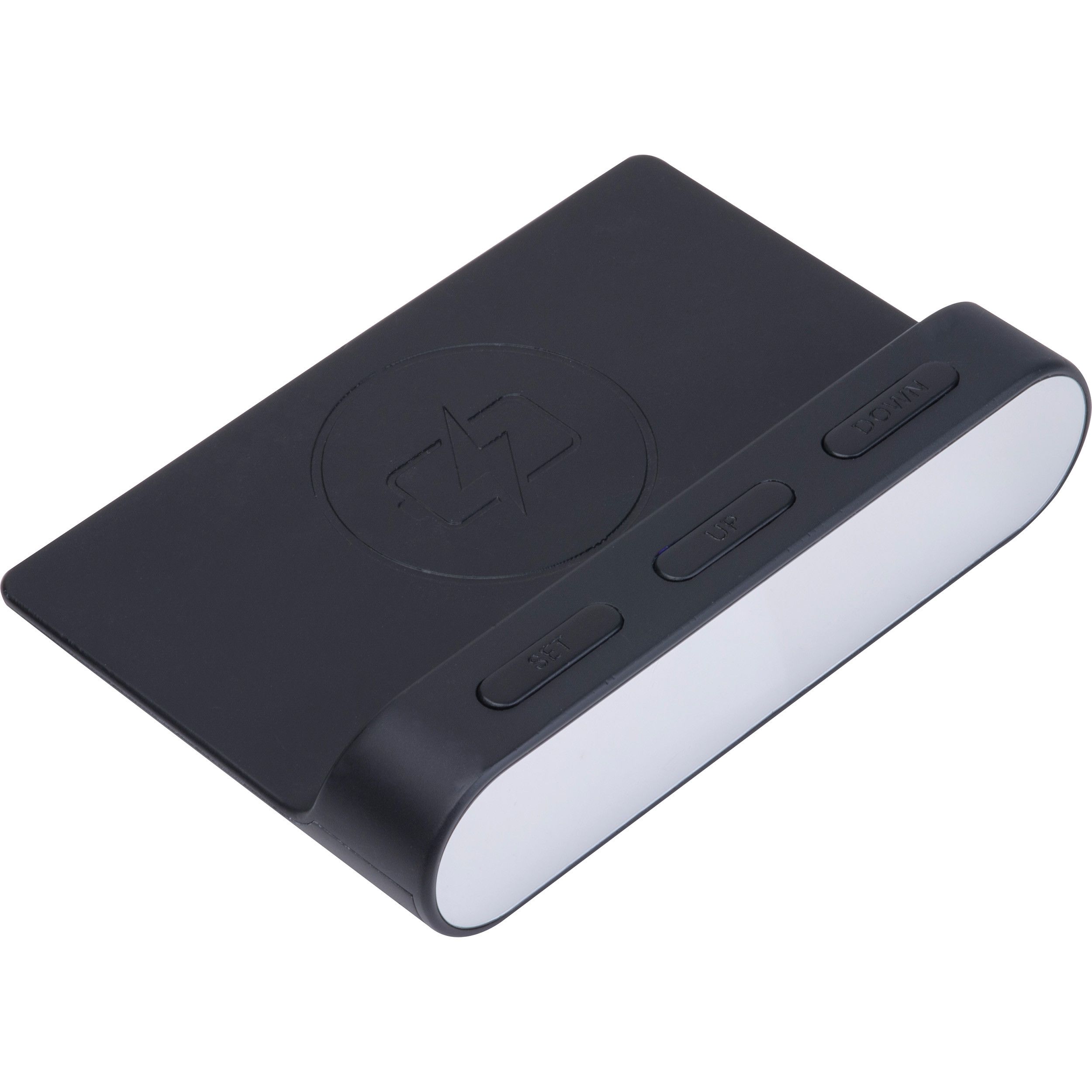 Wecker und Wireless charger Adelaine - schwarz-830