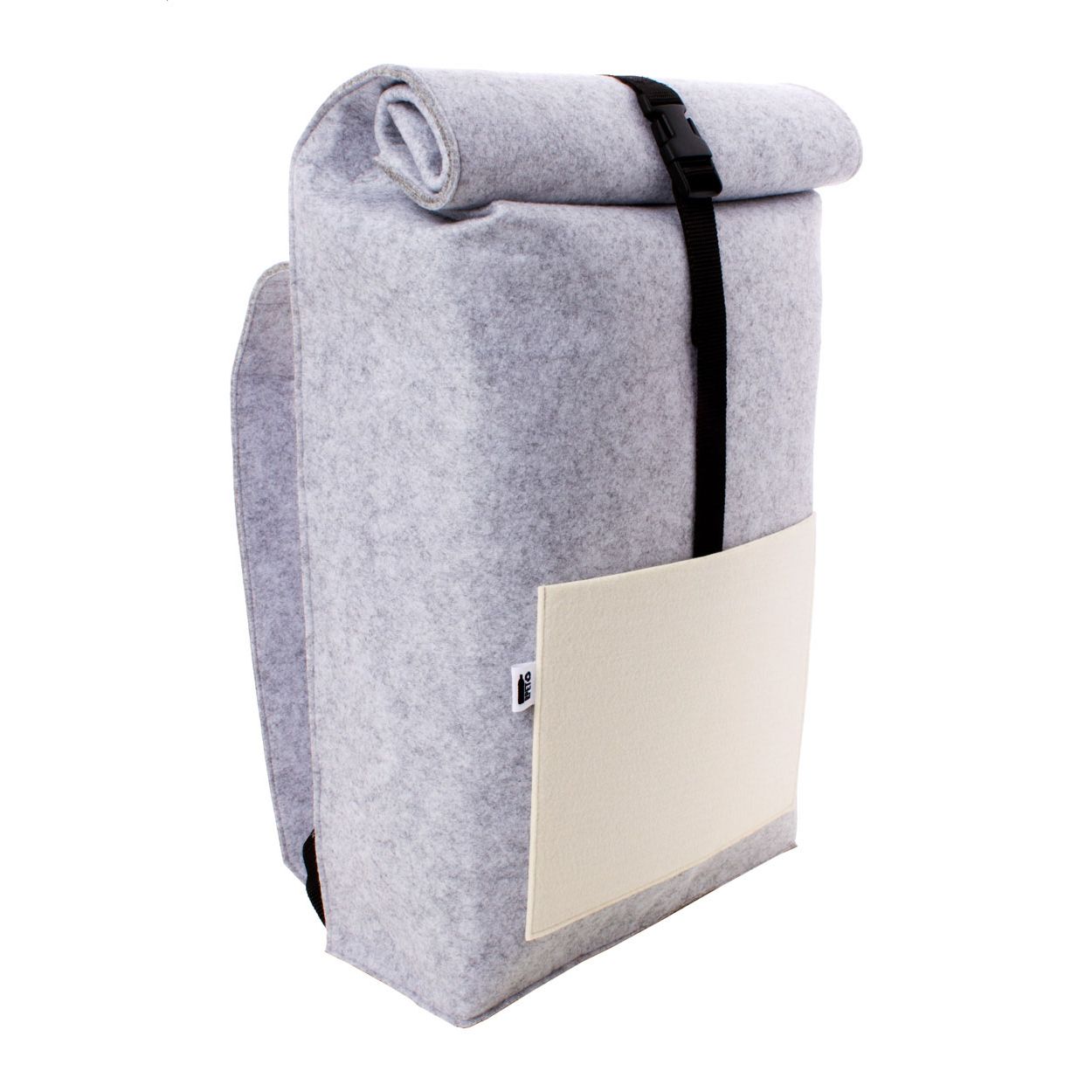 Individueller Rucksack CreaFelt Back - grau-816