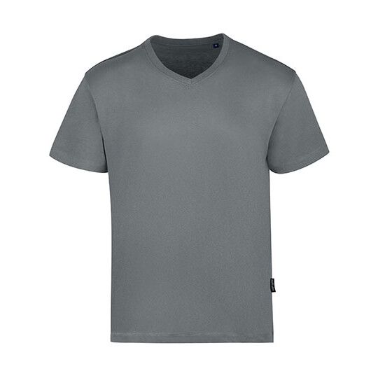 Men´s Luxury V-Neck Tees - stone-947
