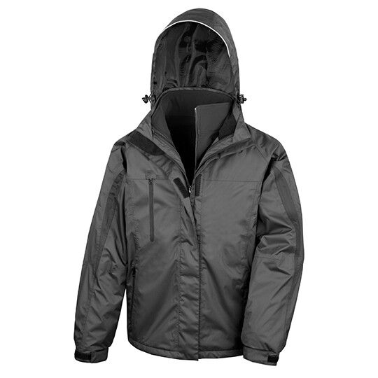 Men´s 3-in-1 Journey Jacket With Soft Shell Inner - black - black-534