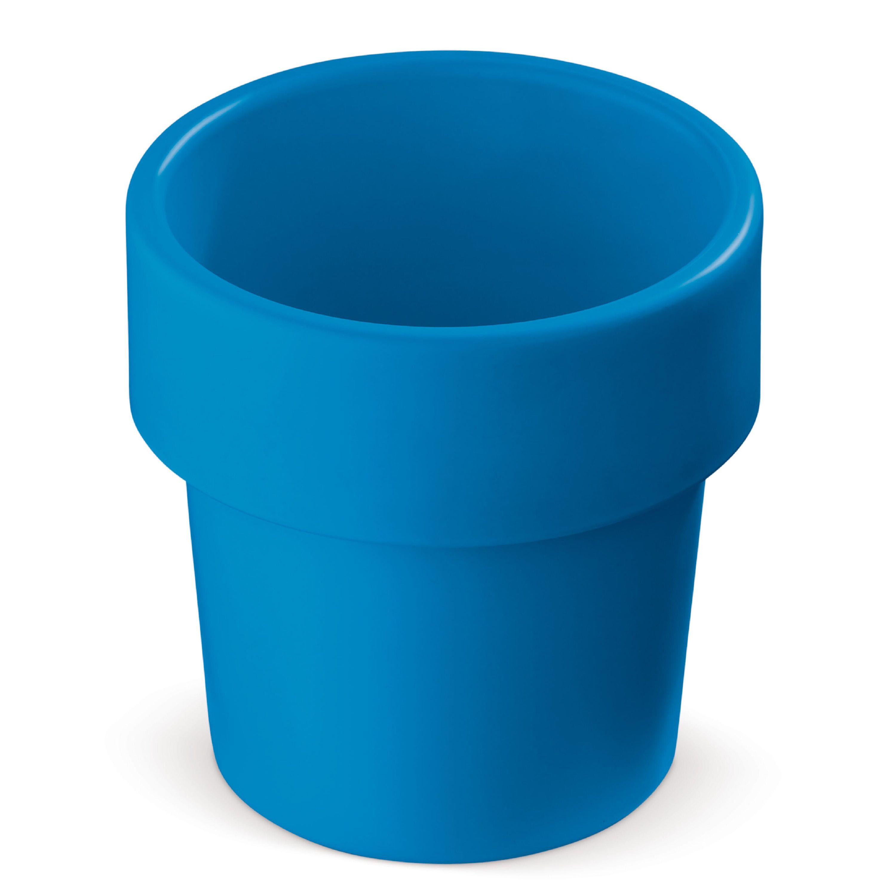 Heiß-aber-cool Kaffeebecher 240ml - blau-221