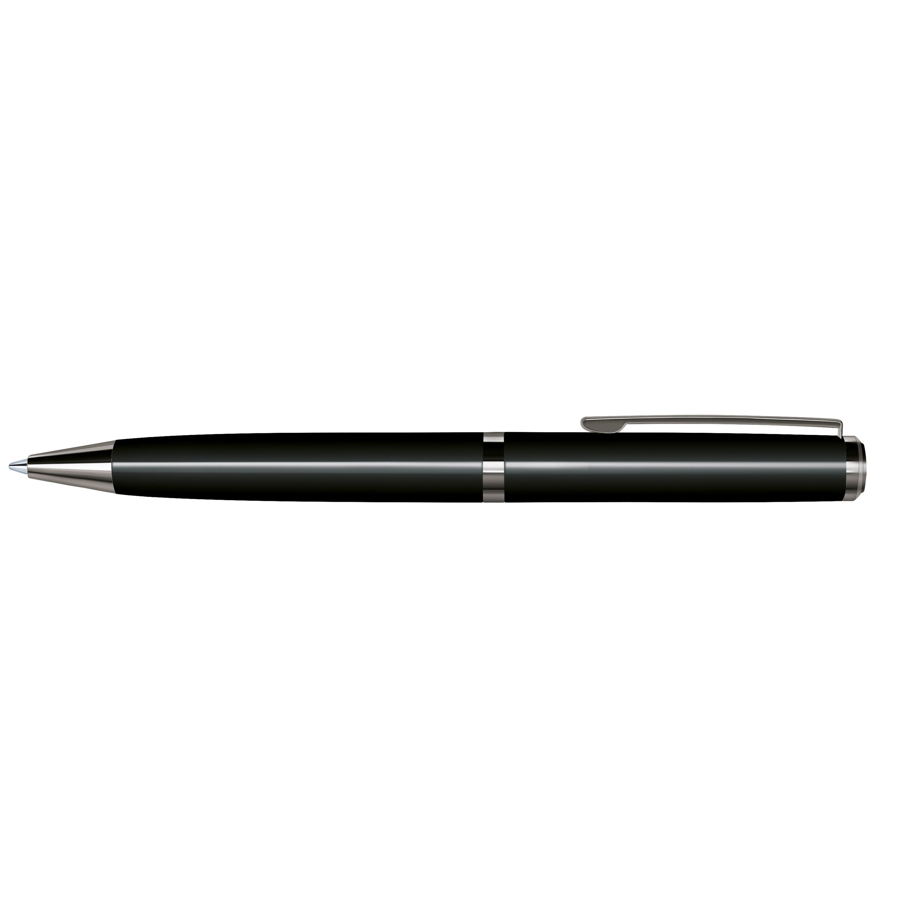 Phenix Drehkugelschreiber - schwarz-563