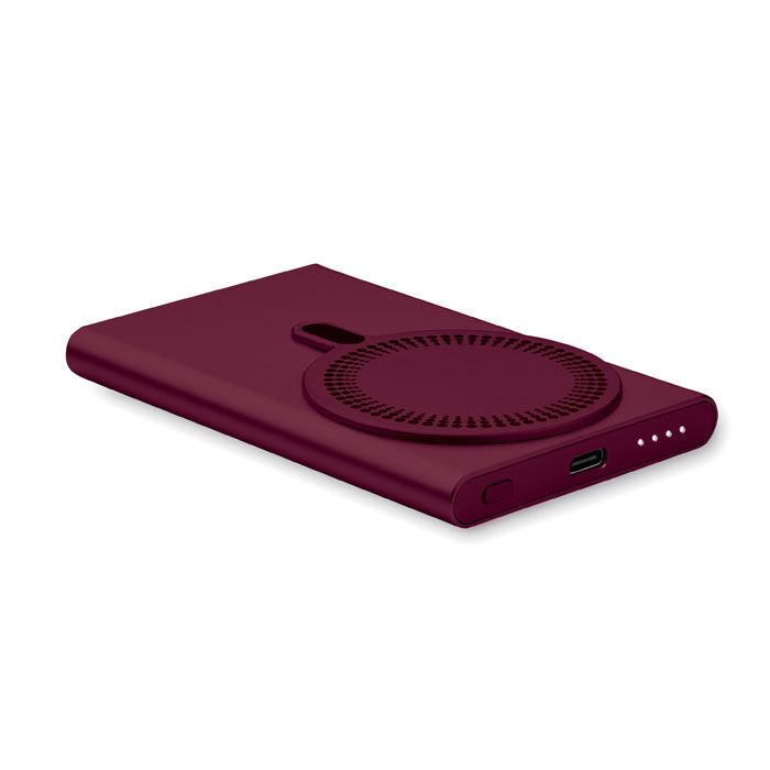 Wireless charger power bank PAWTT - bordeaux-449