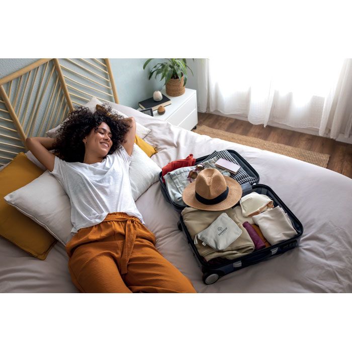 Kosmetiktasche 320 g/m² ELNAS - grau-973
