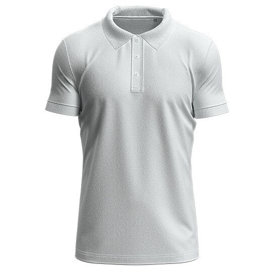 Stretch Polo - white-223