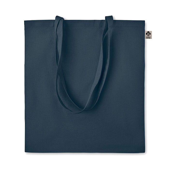 Organic-Cotton Einkaufstasche ZIMDE COLOUR - marineblau-76
