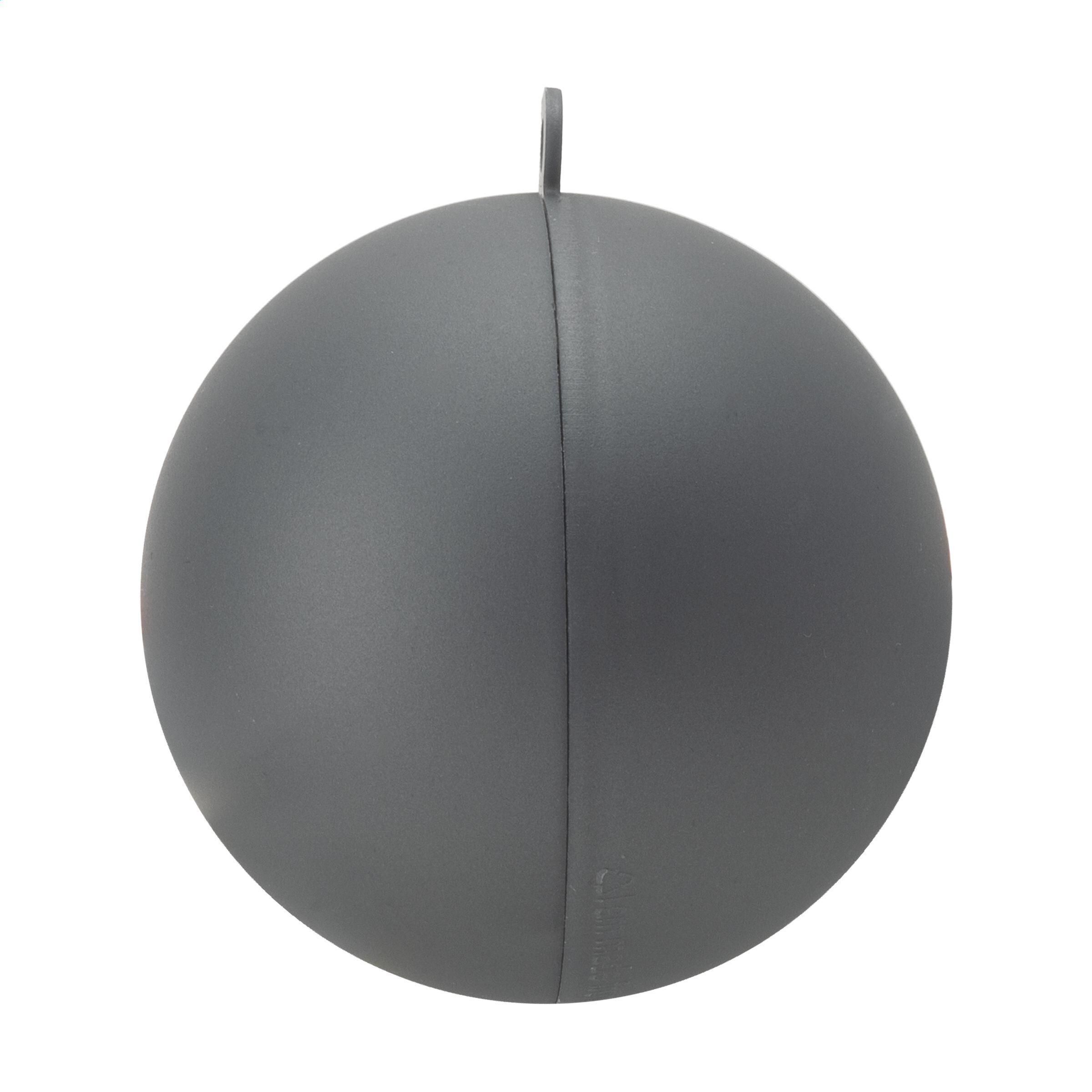 Weihnachtskugel Ø7cm Recycled PP Box - Made in Europe - silber-218