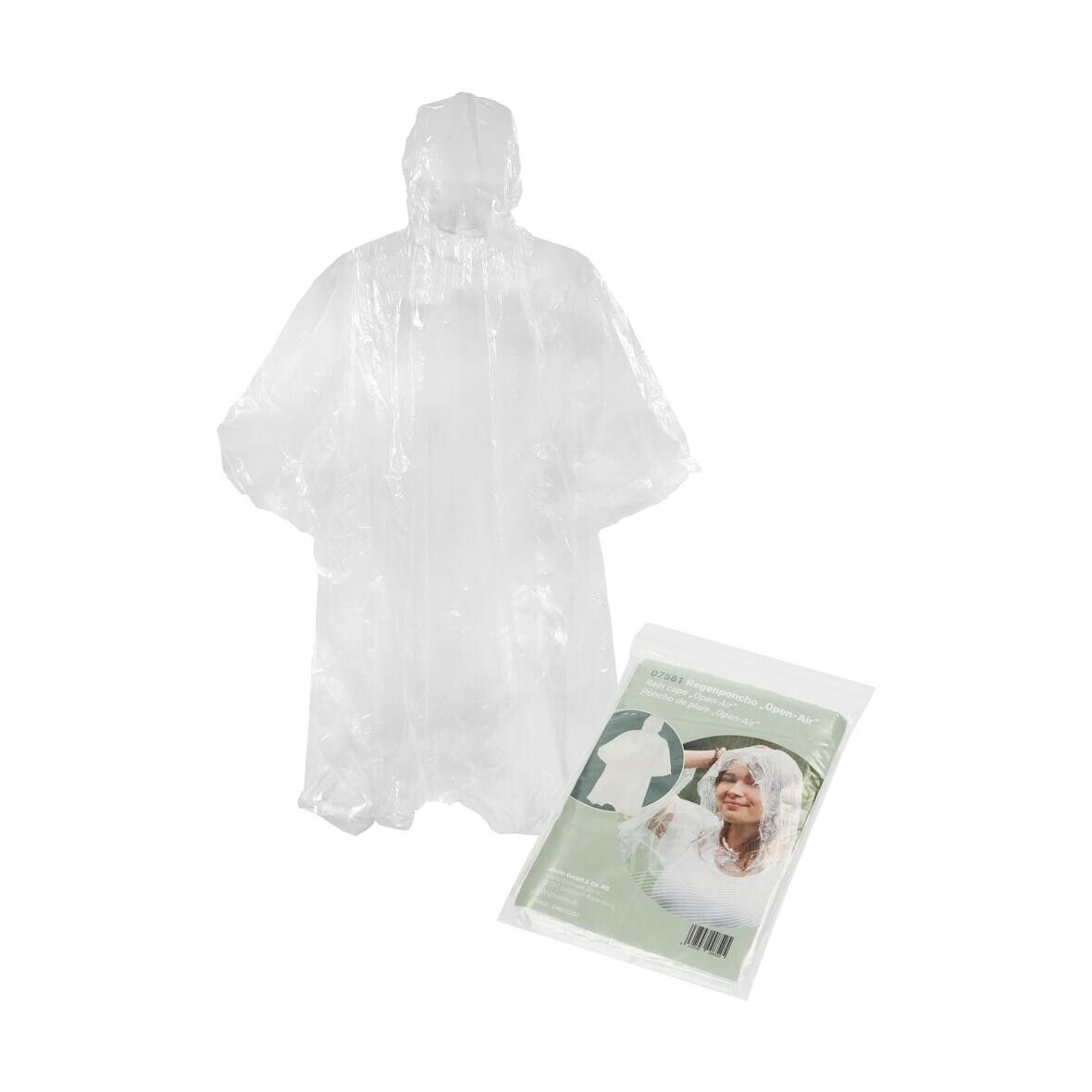Regenponcho Open-Air - transparent-998