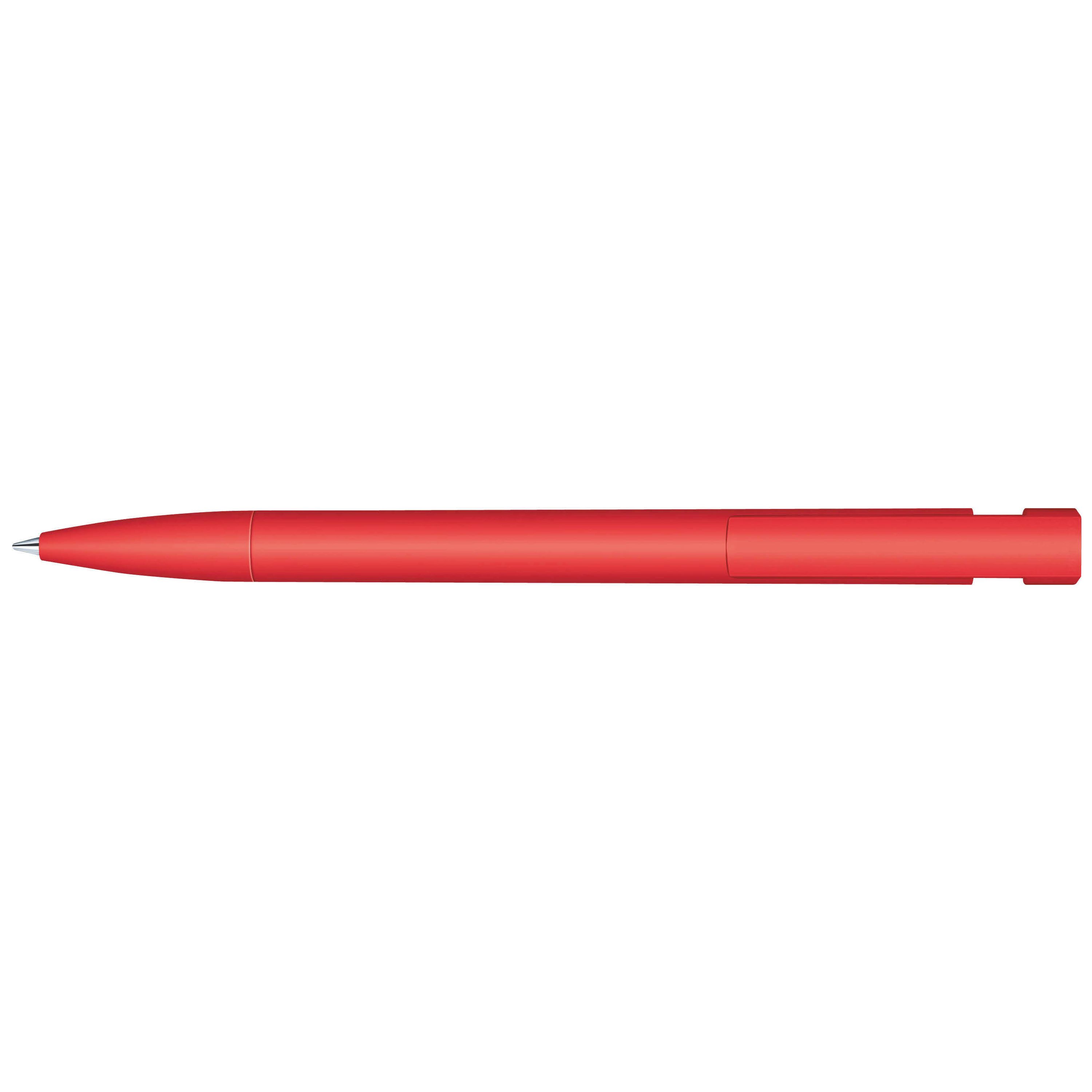 Liberty Matt Recyceld Druckkugelschreiber - rot-548