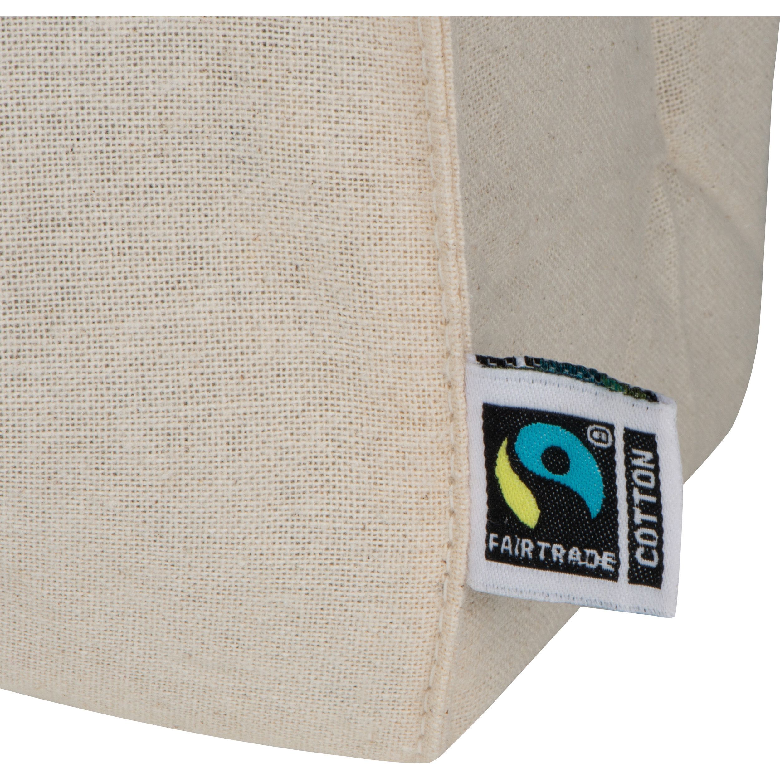 Fairtrade Baumwolltasche - beige-450