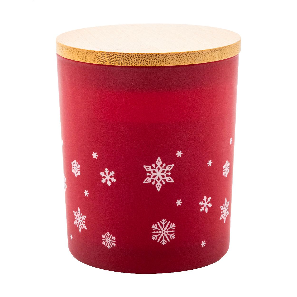 Jouluz Weihnachtskerze, Zimt - rot-819