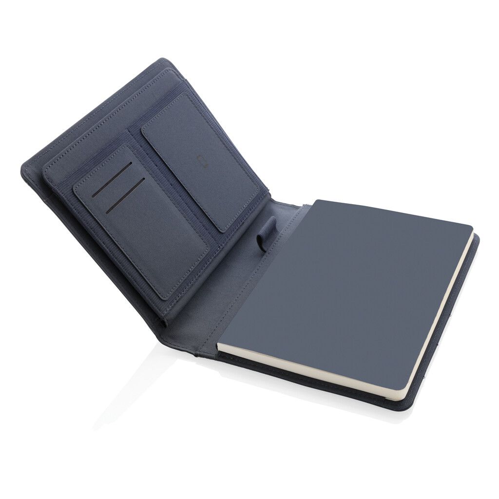 Impact AWARE™ RPET A5 Portfolio - navy blau-160