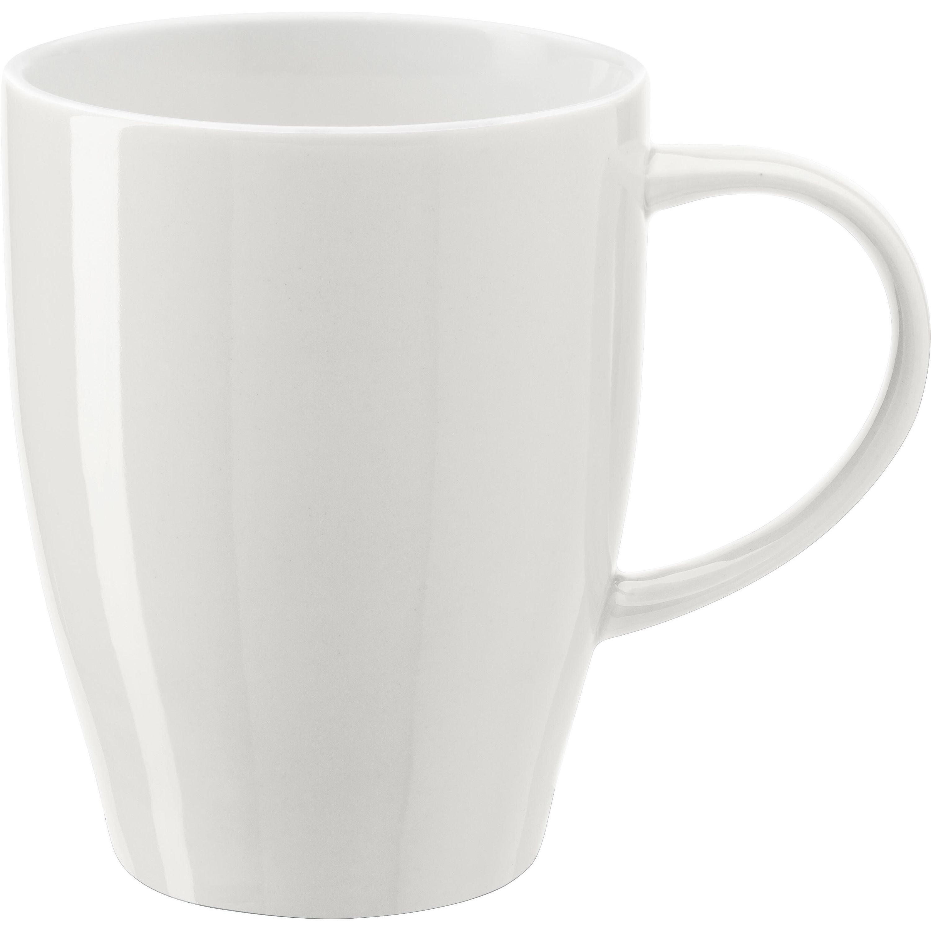 Becher aus Porzellan Paula - gebrochenes weiß-172