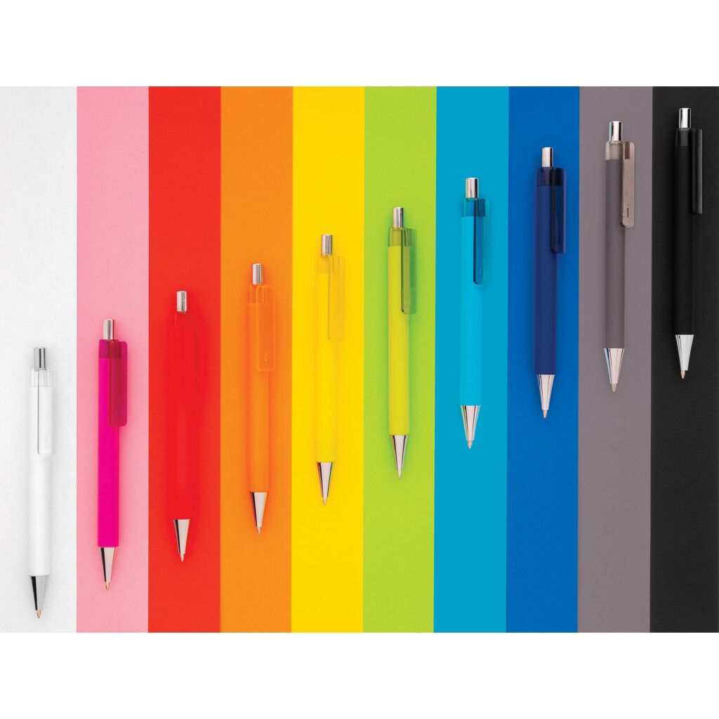 X8 Stift mit Smooth-Touch - rosa-525