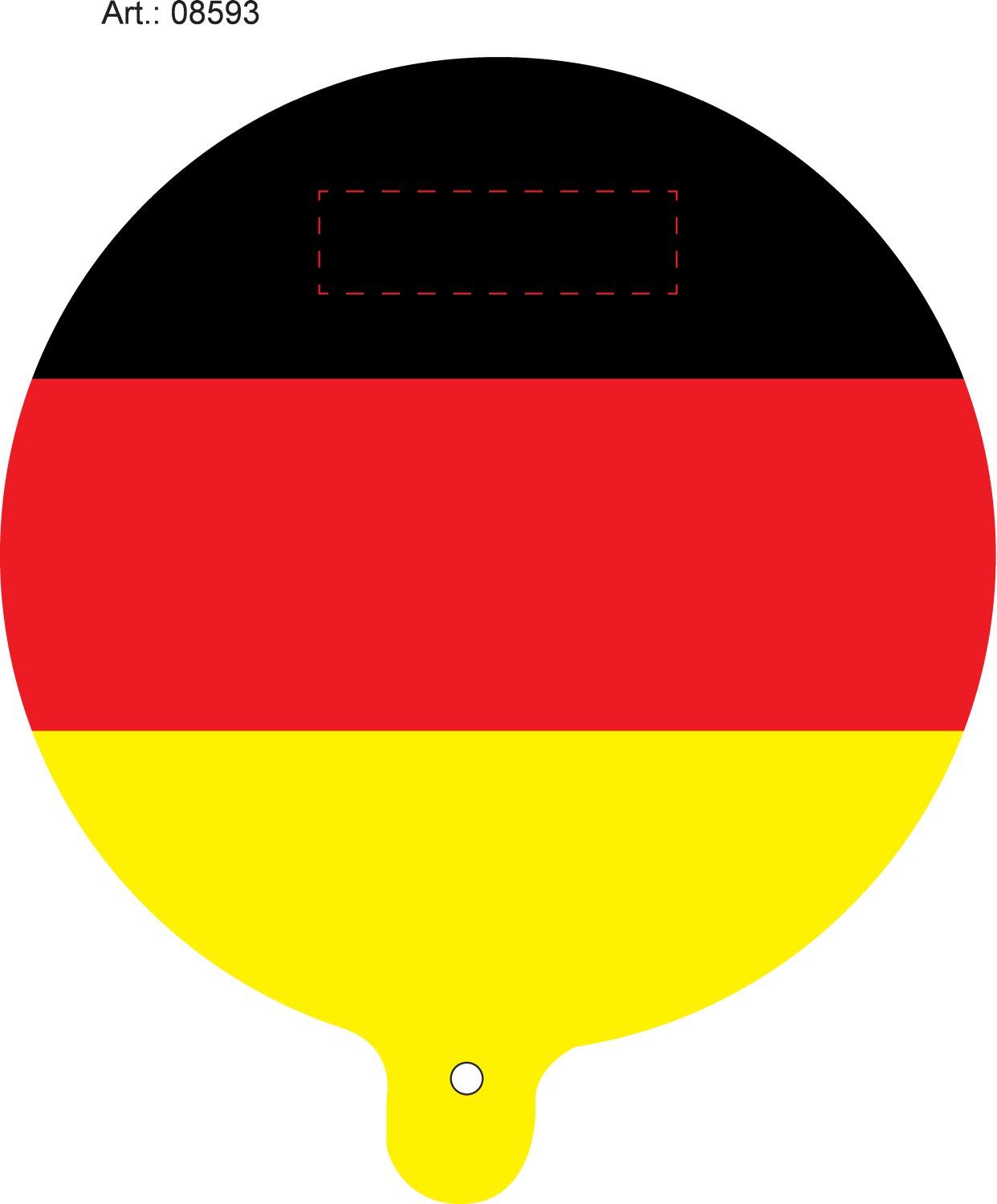Veredelungsposition auf schwarzen Streifen