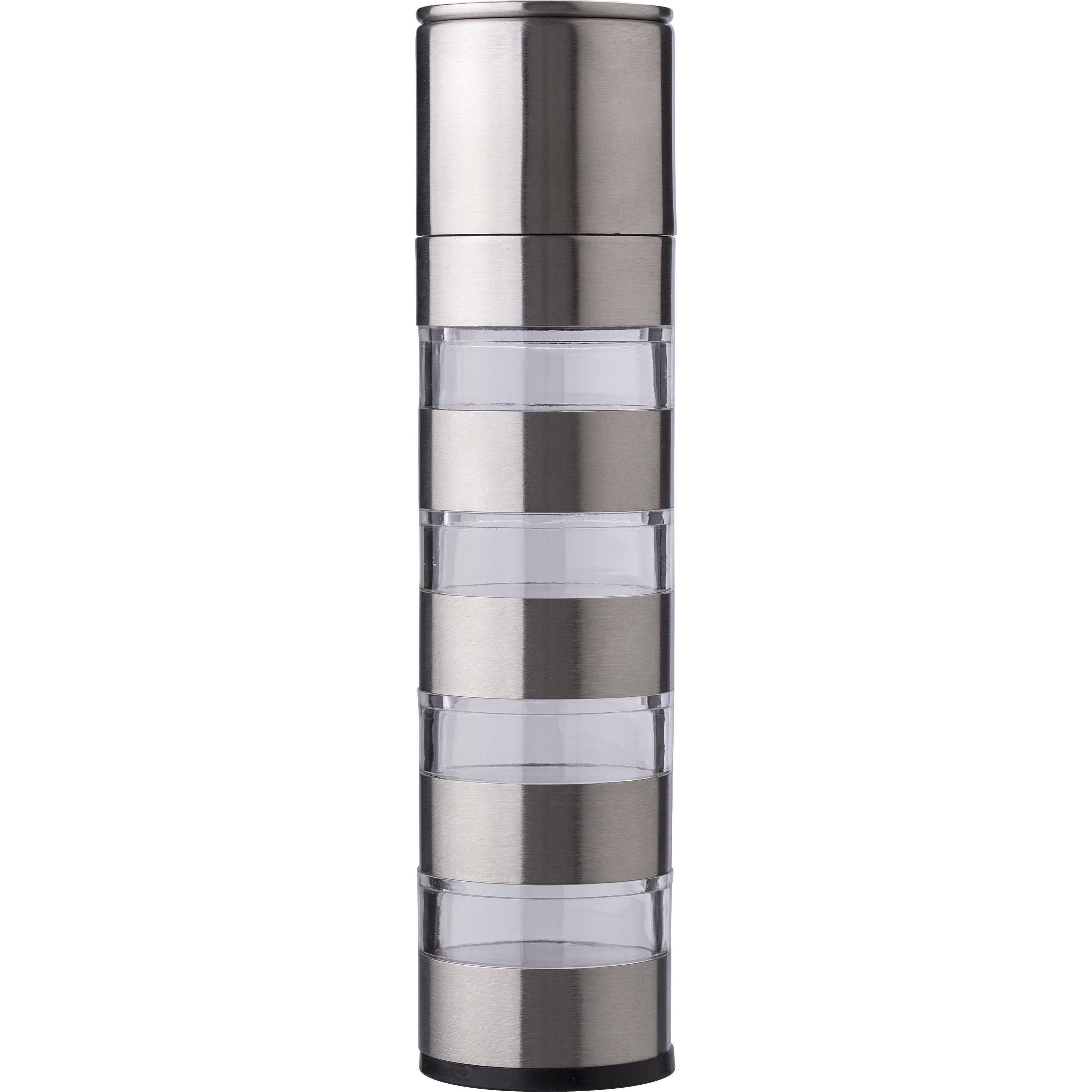 Gewürzmühle Rylan aus rostfreiem Stahl - silber-854