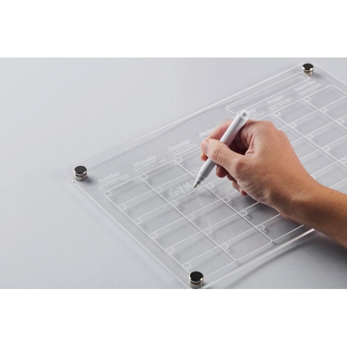 Magnetischer Monatsplaner PLANIT - transparent-643