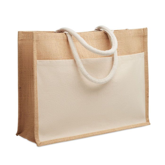 Einkaufstasche aus Jute BAGA - beige-890
