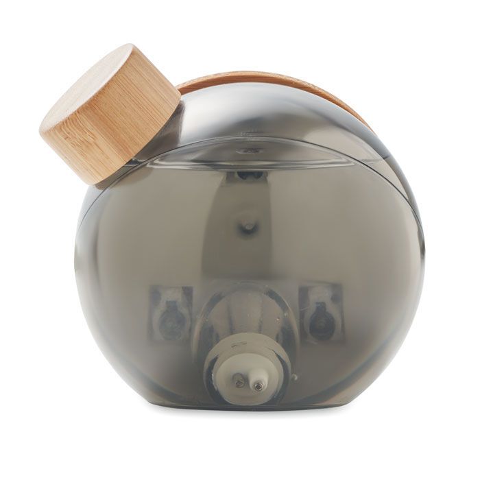 Wasserbetriebene LCD-Uhr DROPPY LUX - transparent grau-647