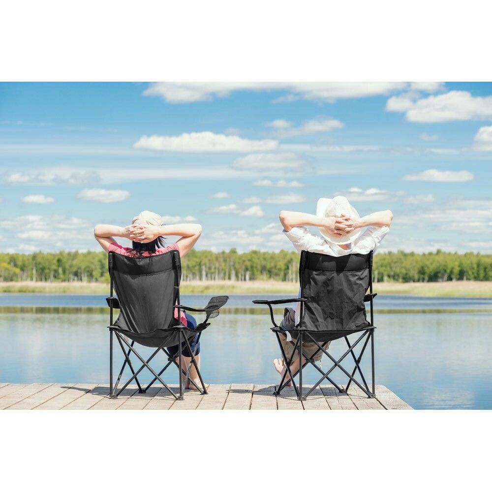THRONE Klappstuhl aus 600D - schwarz-143