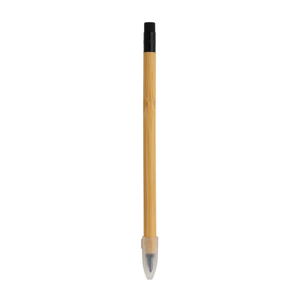 Bambus Infinity-Stift mit Radiergummi - braun-743