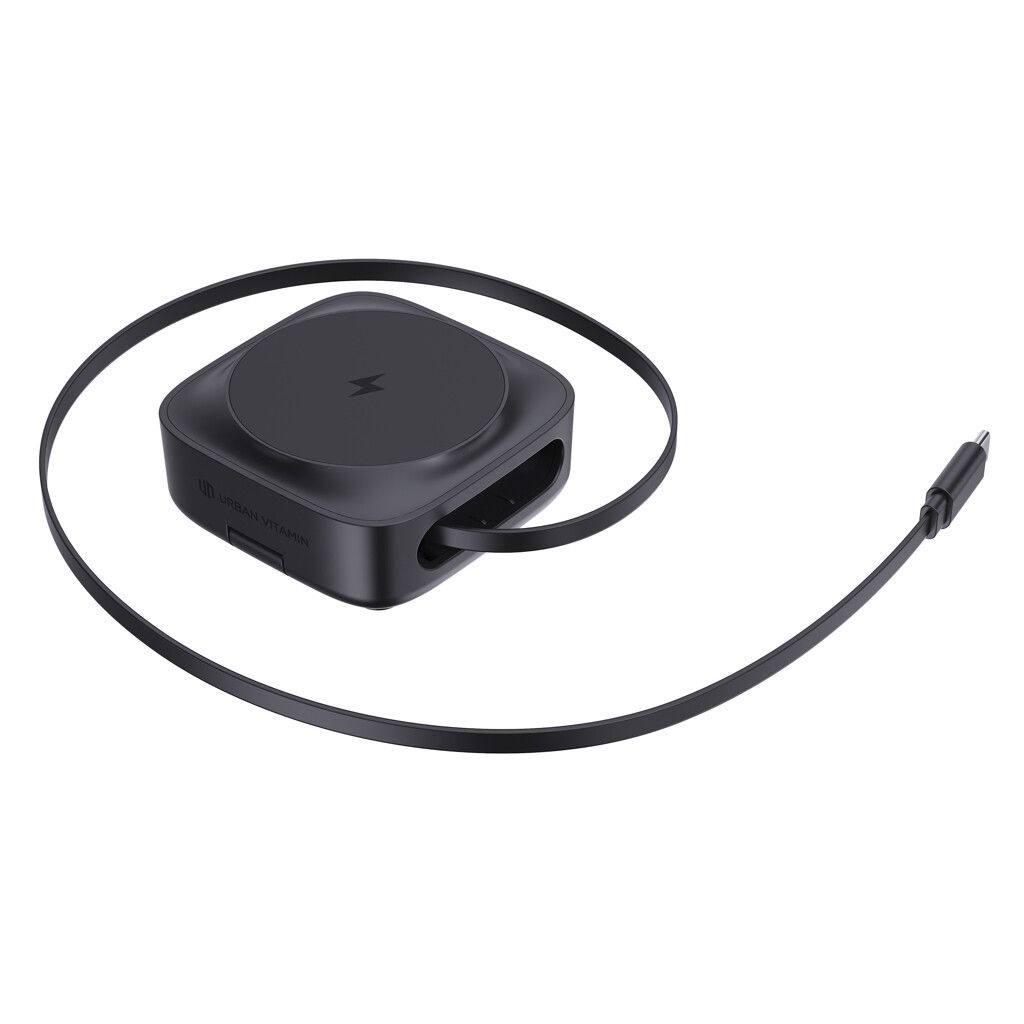 Urban Vitamin Goleta 2-in-1 15W Magnetic Wireless Charger - schwarz-877