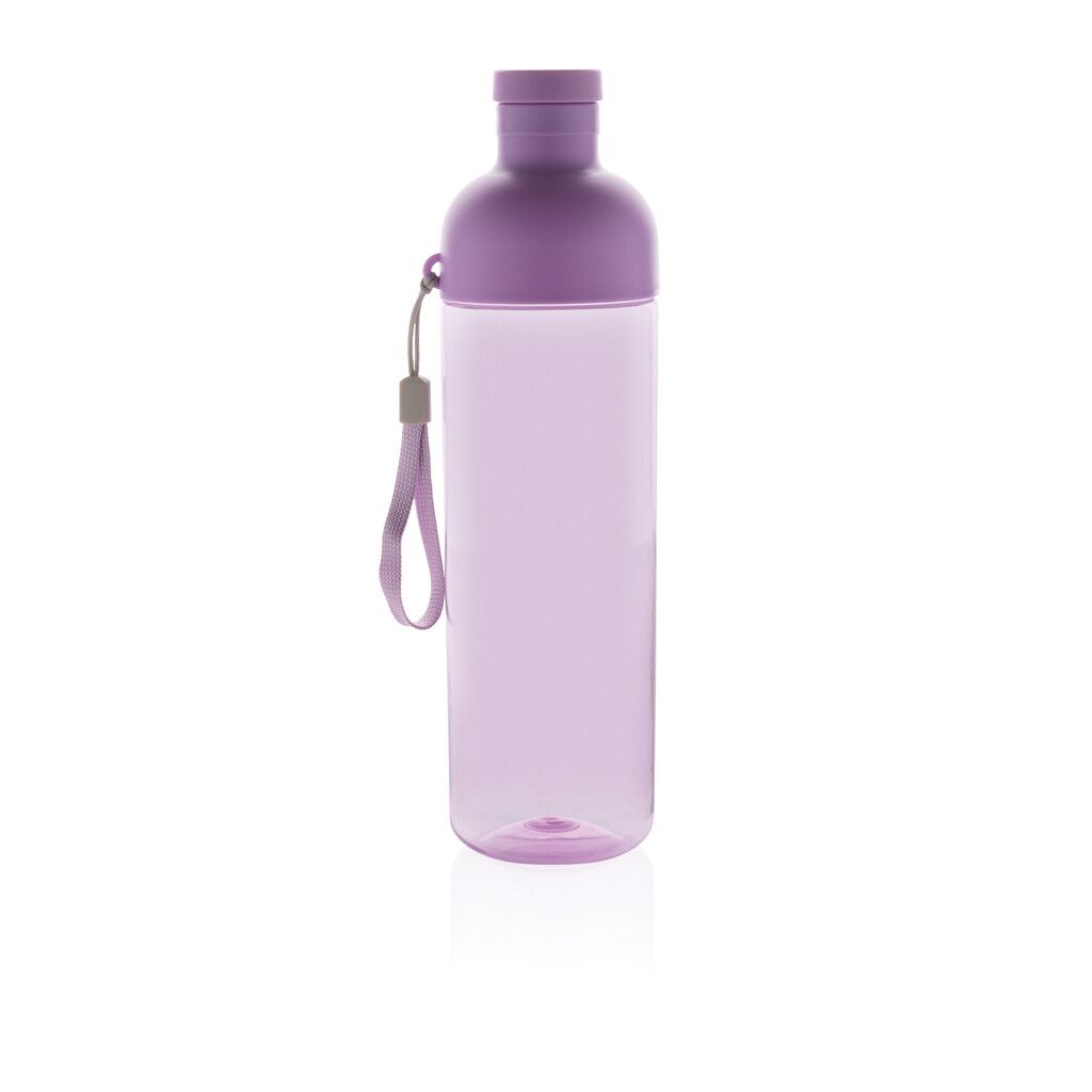 Impact auslaufsichere Wasserflasche aus RCS recyc. PET 600ml - lila-155